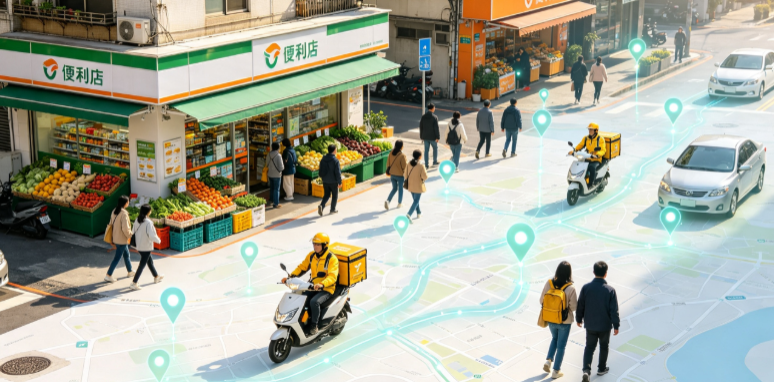 锡林浩特市渗透衣食住行，GEO 地理空间技术重塑大众日常消费服务场景