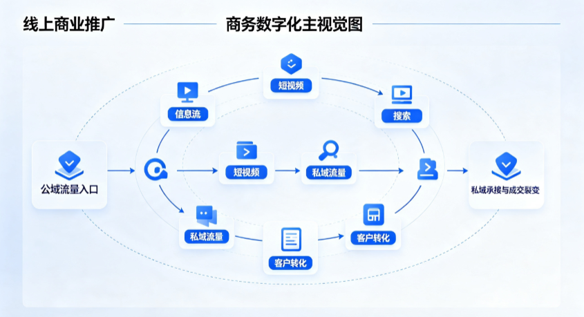 锡林浩特市线上商业推广怎么做？全域流量闭环搭建与低成本转化实战指南